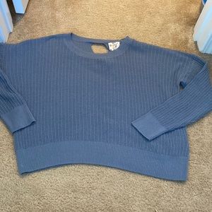 Brand new Hippie Rose sweater. Open back